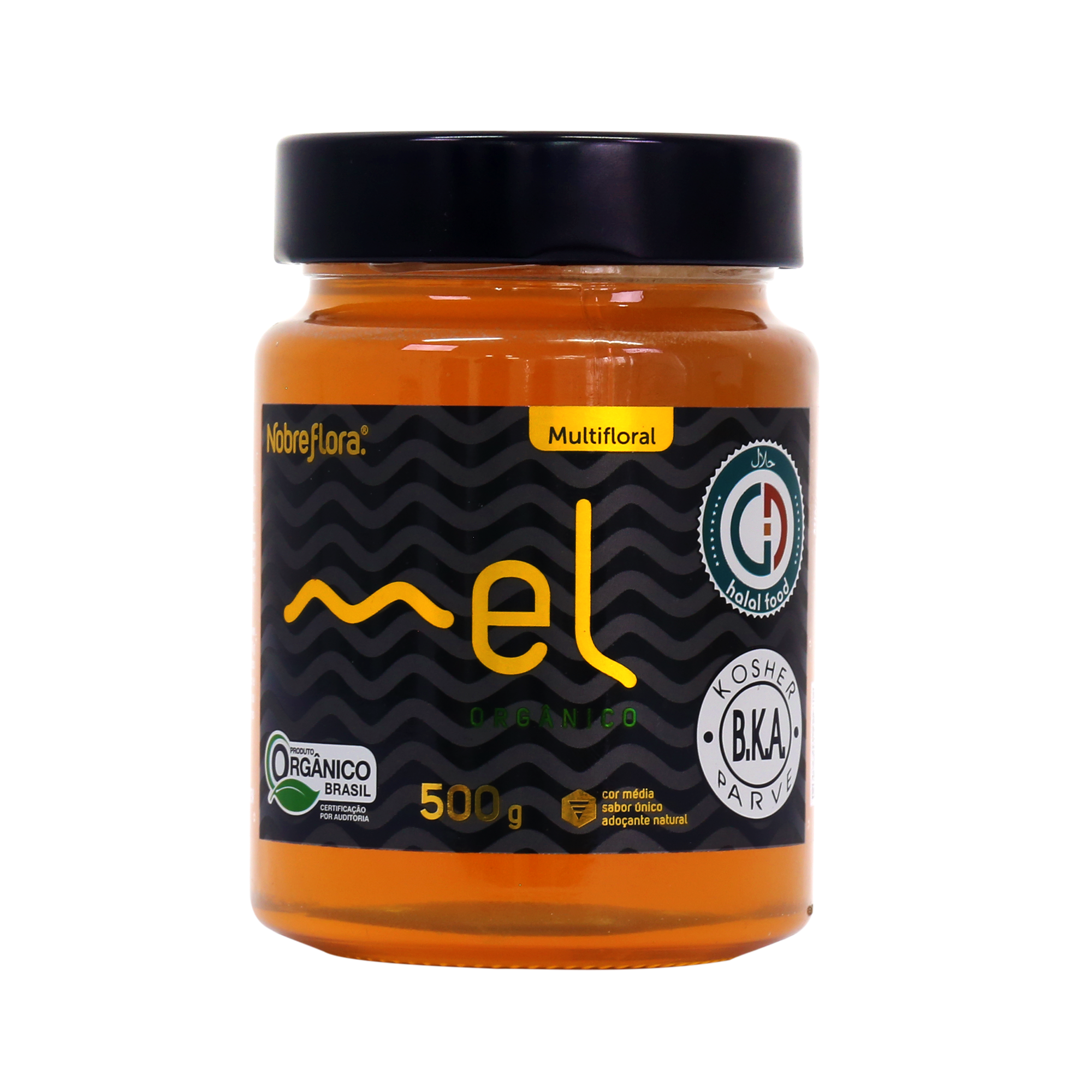 Organic Multifloral Honey 500g